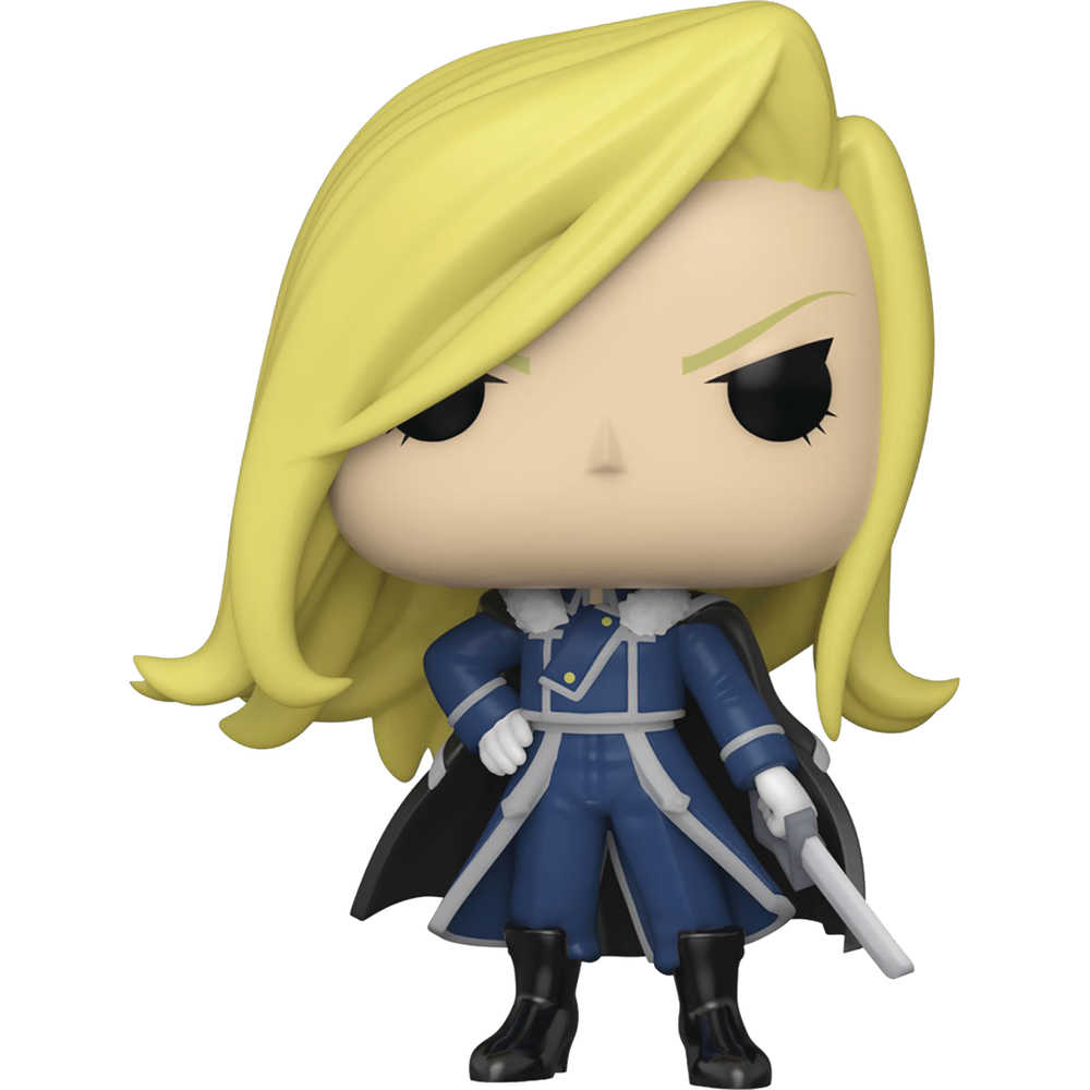 Pop Animation Fullmetal Alchemist Olivier Armstrong with Sword Vinyl Figure