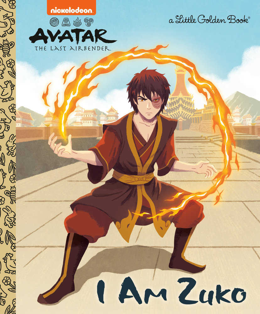 Little Golden Book Avatar the Last Airbender I Am Zuko