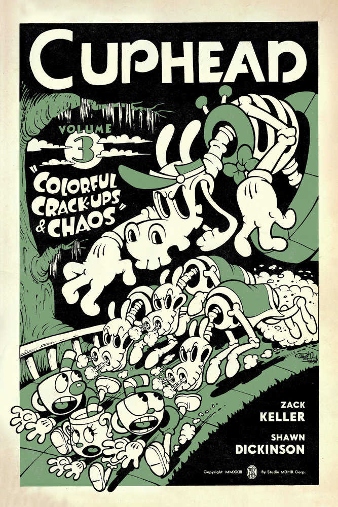 Cuphead Volume 03 Colorful Crackups & Chaos