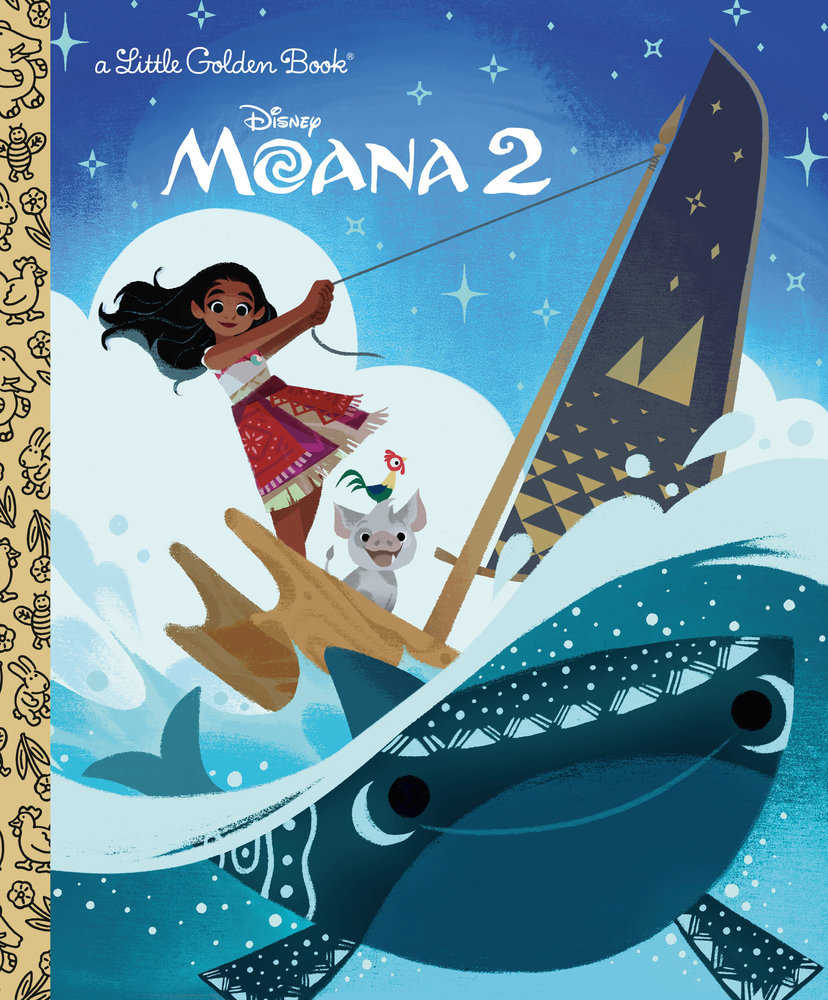 Little Golden Book Disney Moana 2