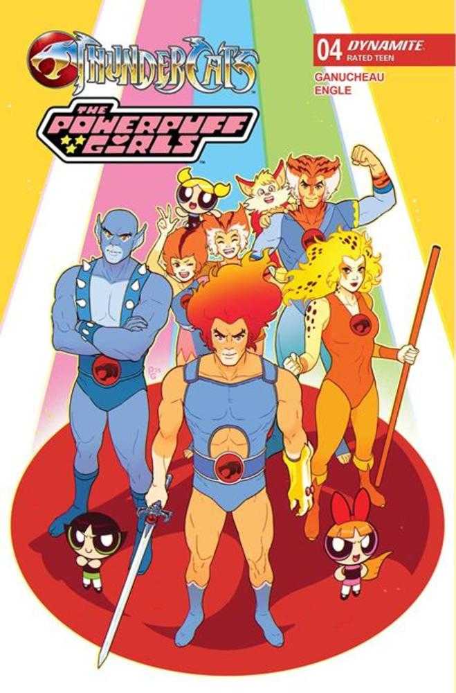 Thundercats Powerpuff Girls #4 Cover A Paulina Ganucheau Variant
