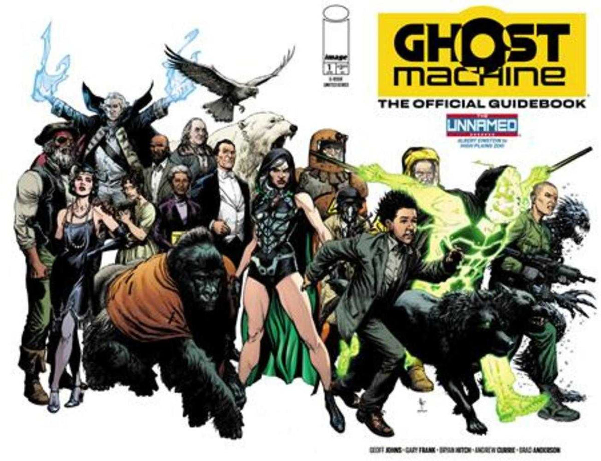 Ghost Machine The Official Guidebook #1 (Of 5) Cover A Gary Frank & Brad Anderson Wraparound