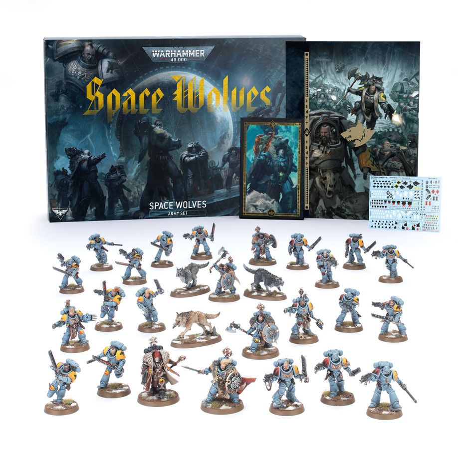 Warhammer 40K Space Wolves Army Set