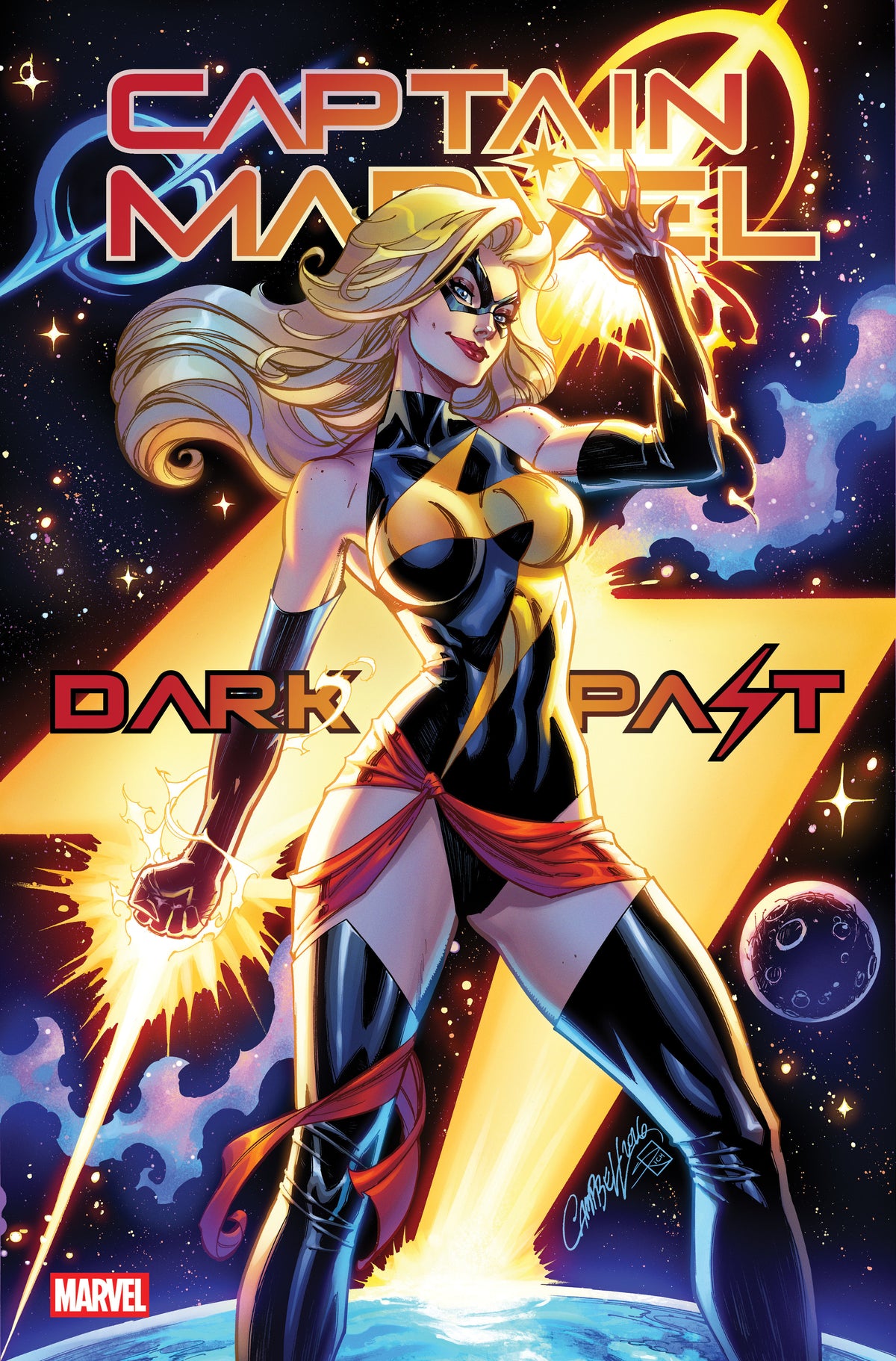 Captain Marvel: Dark Past #1 J. Scott Campbell Variant