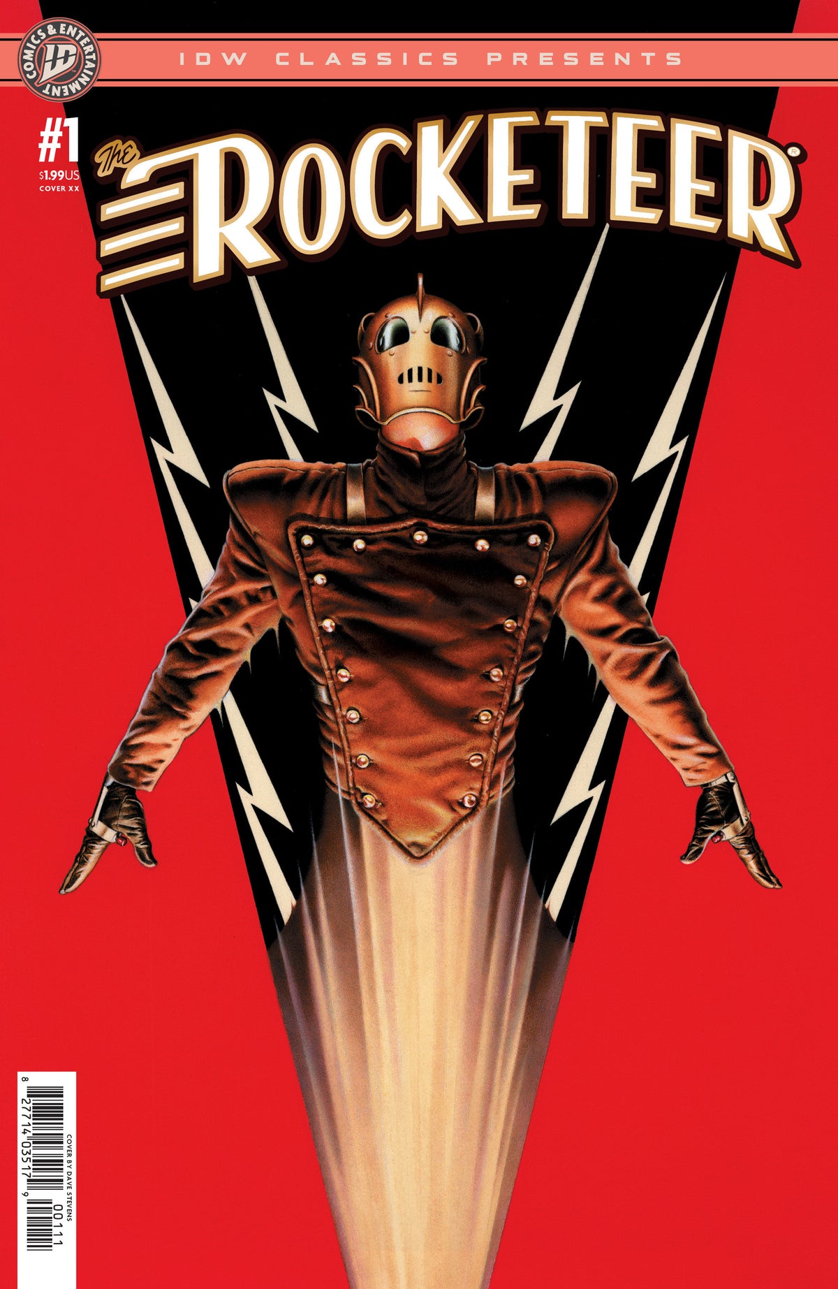 The Rocketeer #1: Idw Classics Cover A (Stevens)