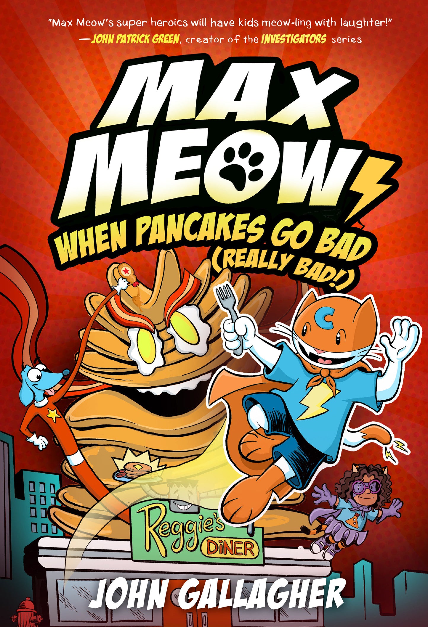 Max Meow Cat Crusader Volume 06 When Pancakes Go Bad (Really Bad!)