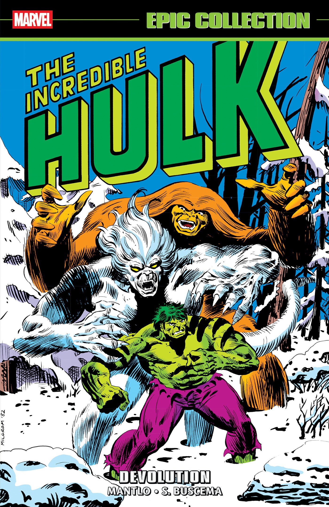 Incredible Hulk Epic Collection Devolution