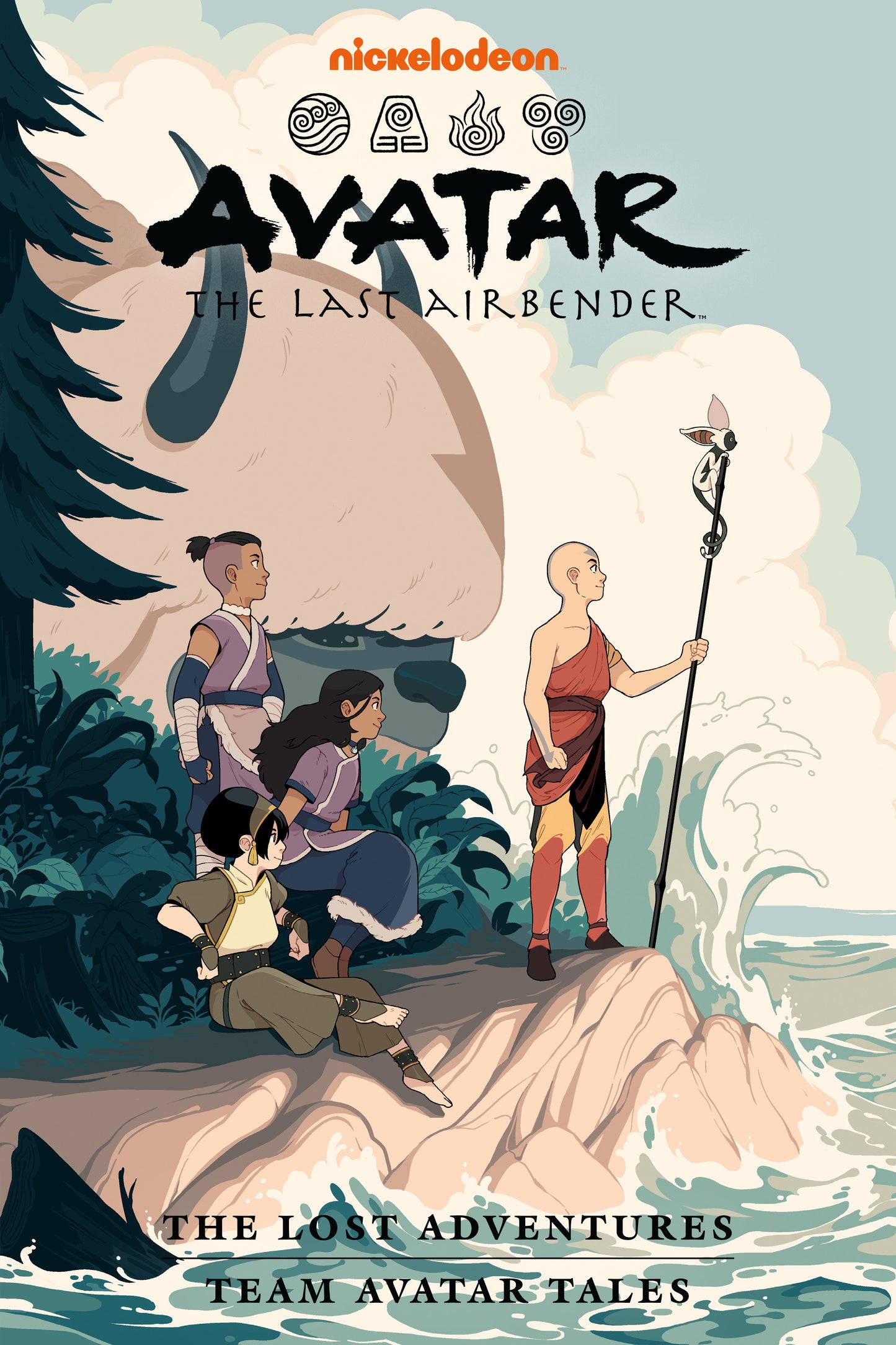 Avatar the Last Airbender Omnibus Lost Adventure & Team Tales