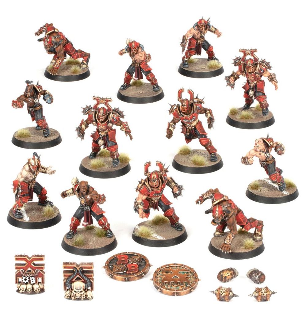 Khorne Blood Bowl Team: Skull-Tribe Slaughterers