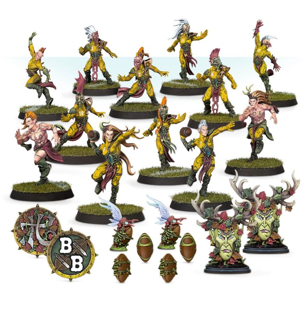 Wood Elf Blood Bowl Team: Athelhorn Avengers