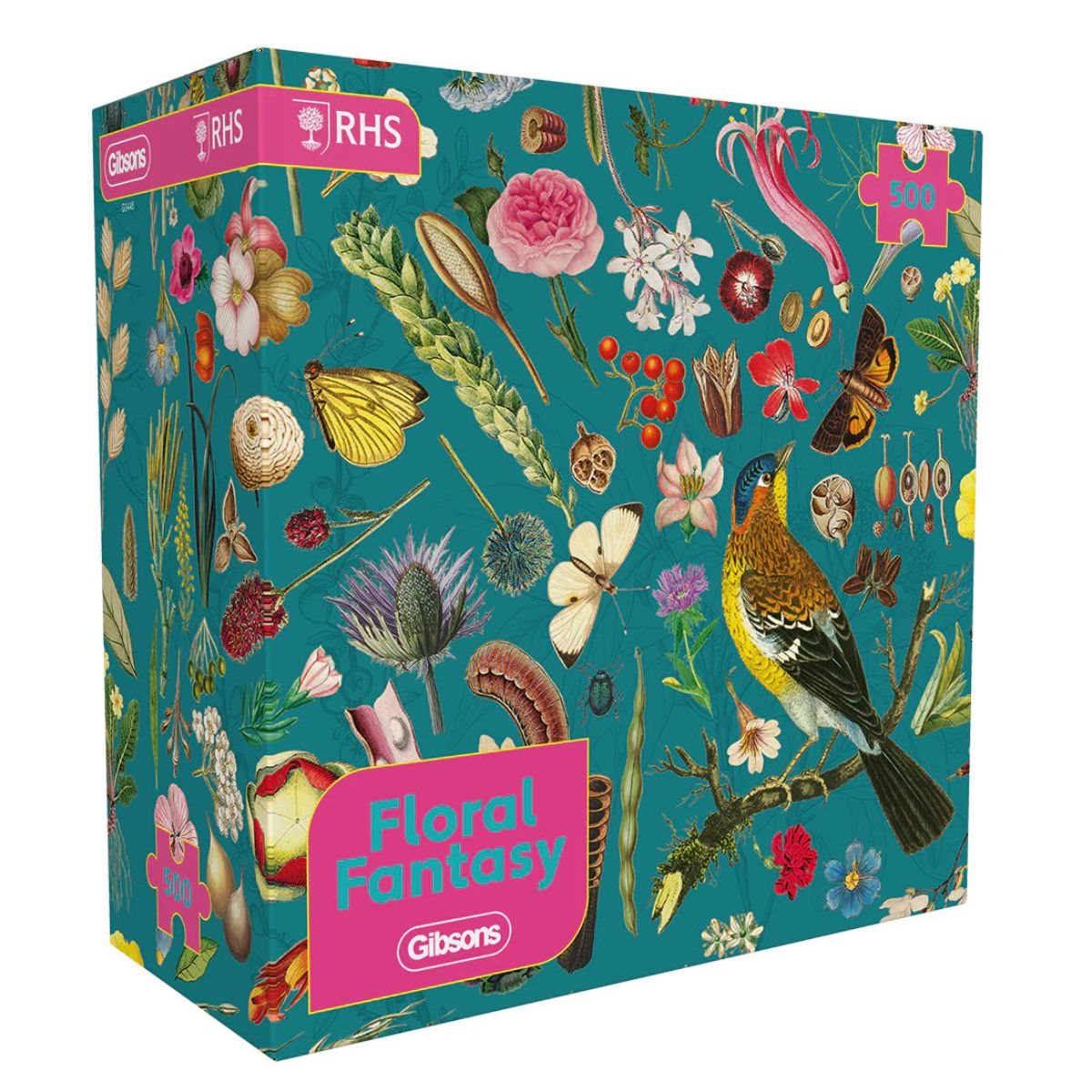 Floral Fantasy Royal Horticultural Society 500pc Puzzle