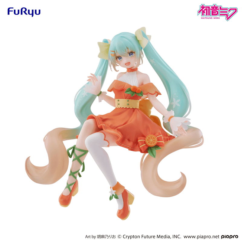 Hatsune Miku Citrus Noodle Stopper Figure