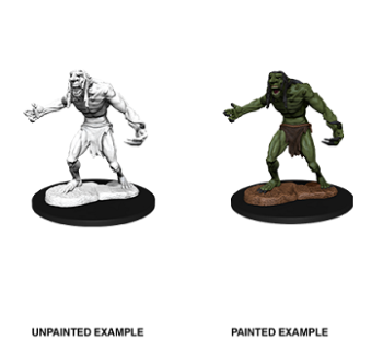 D&D Unpainted Raging Troll