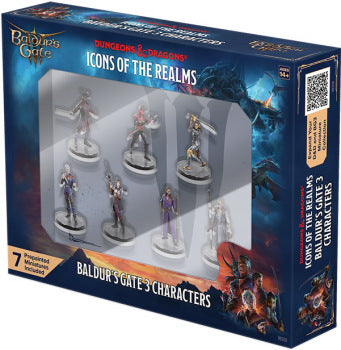 D&D Icons Baldur's Gate 3 Character Boxed Set