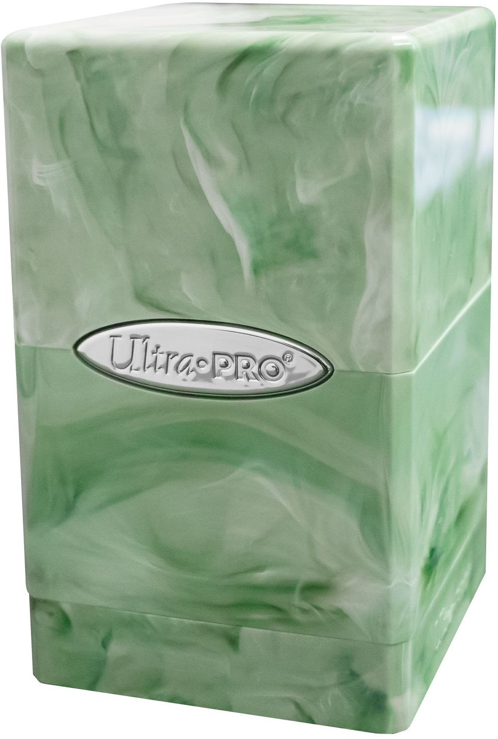 Satin Tower Deck Box Lime Green/White