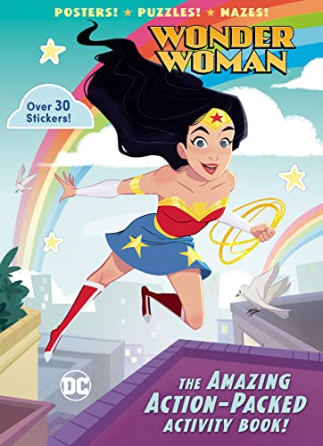 DC Wonder Woman the Amazing Action-Packed Activity Book
