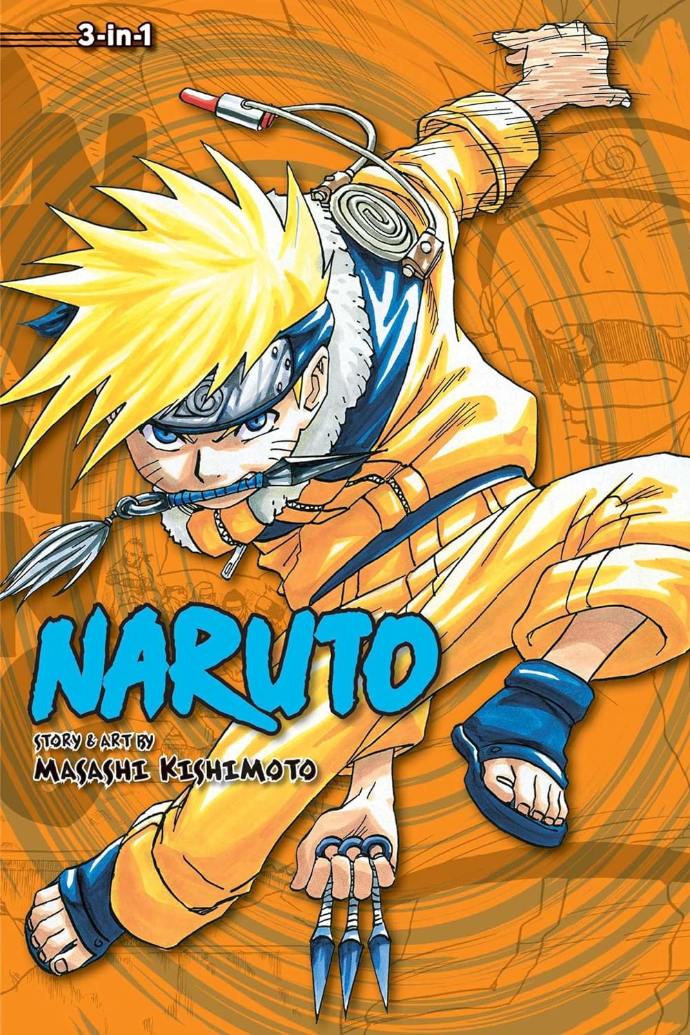 Naruto 3-in-1 Volume 02
