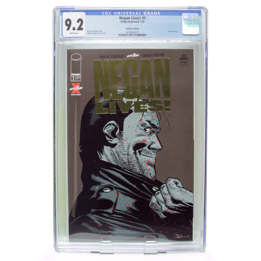 Negan Lives! #1 Gold Foil Edition (CGC Graded)