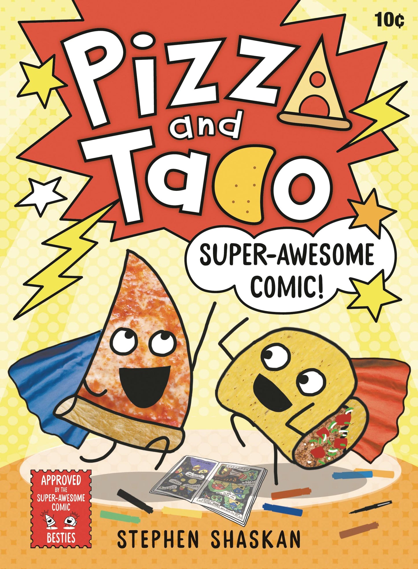 Pizza and Taco Volume 03 Super Awesome Comic