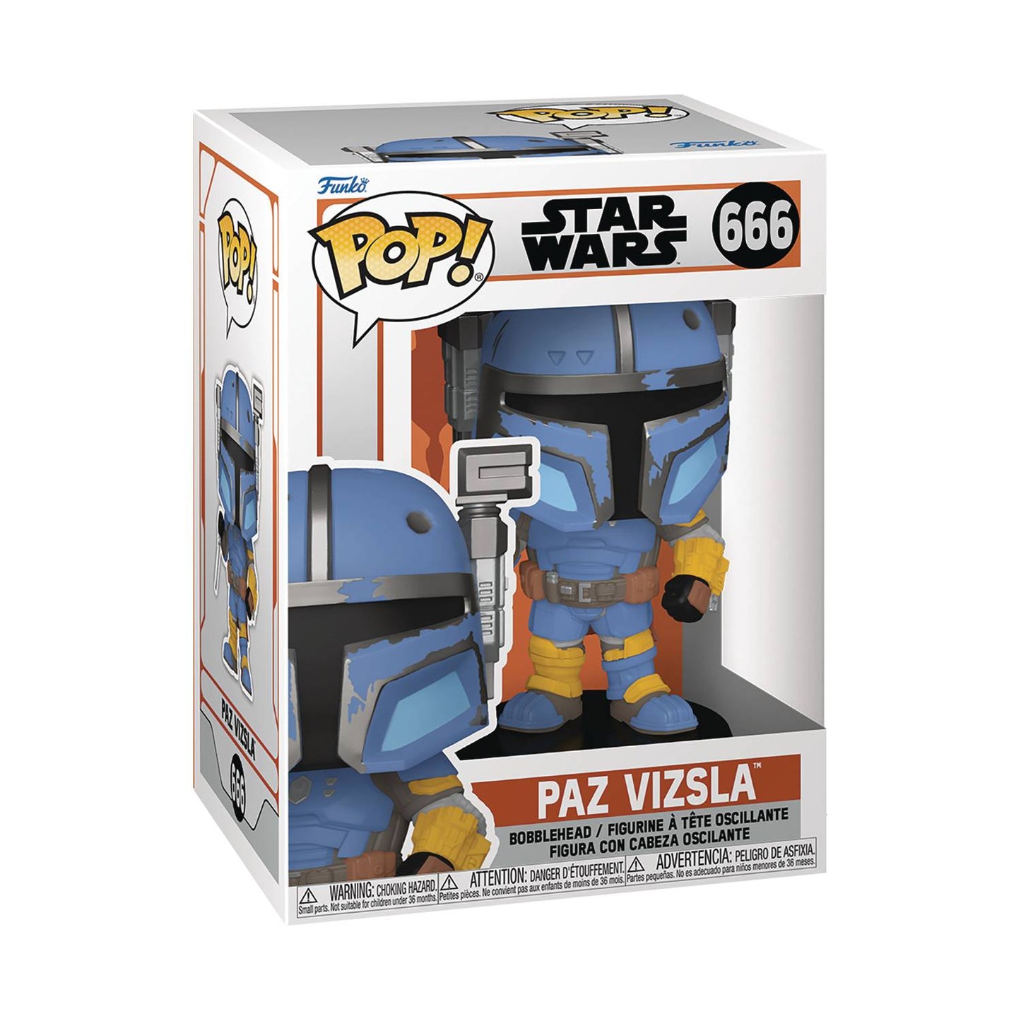 Pop Star Wars Mandalorian Paz Vizsla