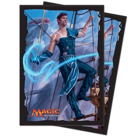 Magic The Gathering: Ixalan Jace, Cunning Castaway Sleeves