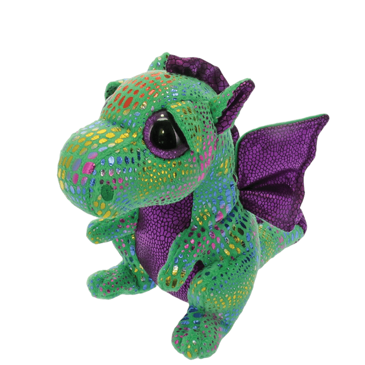 Cinder Green Dragon 13" Beanie Boo