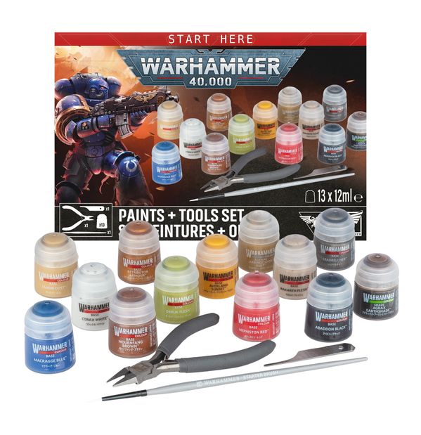 40K Paints + Tools (11th Edition)
