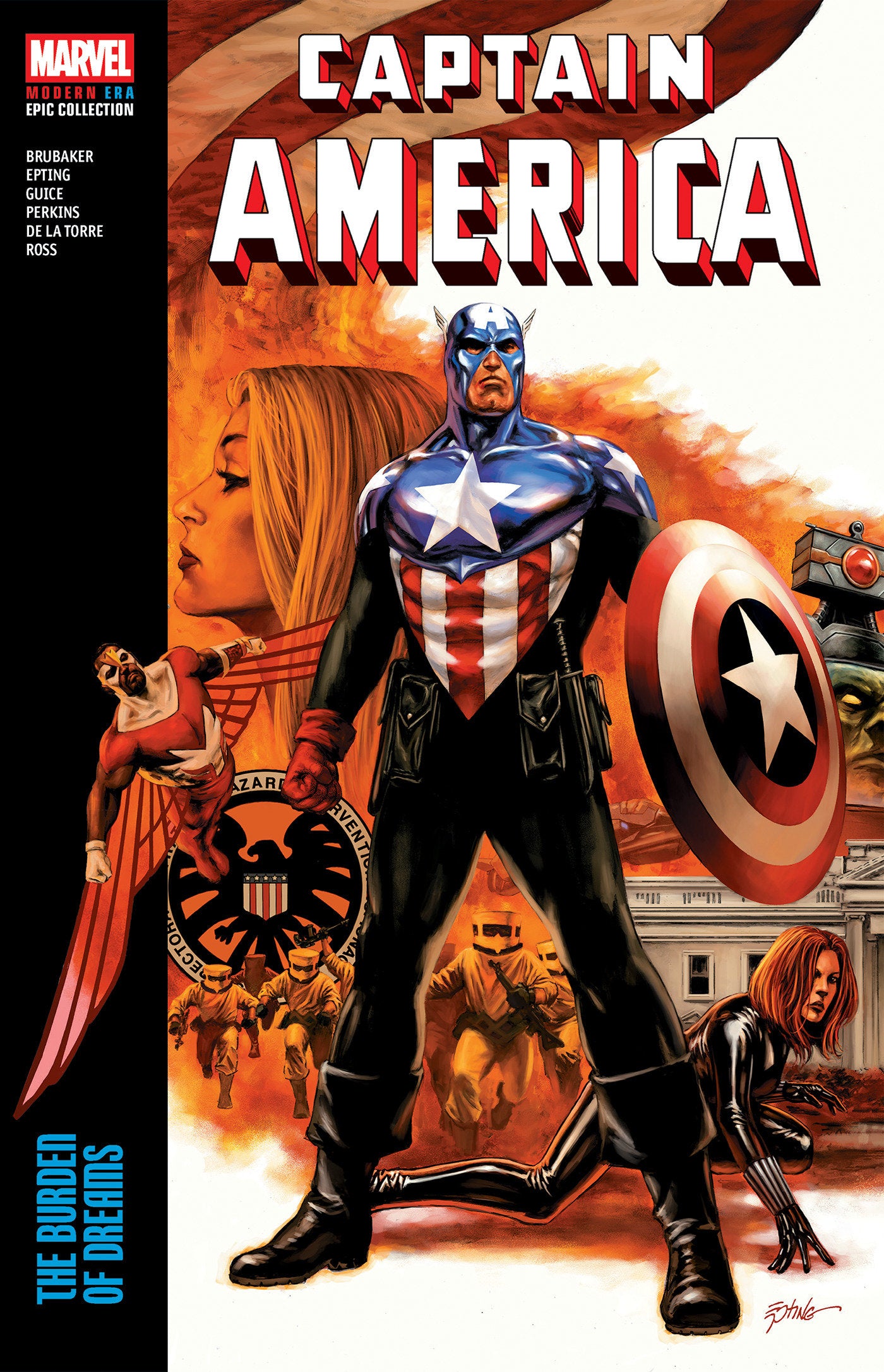 Captain America Modern Era Epic Collection The Burden of Dreams