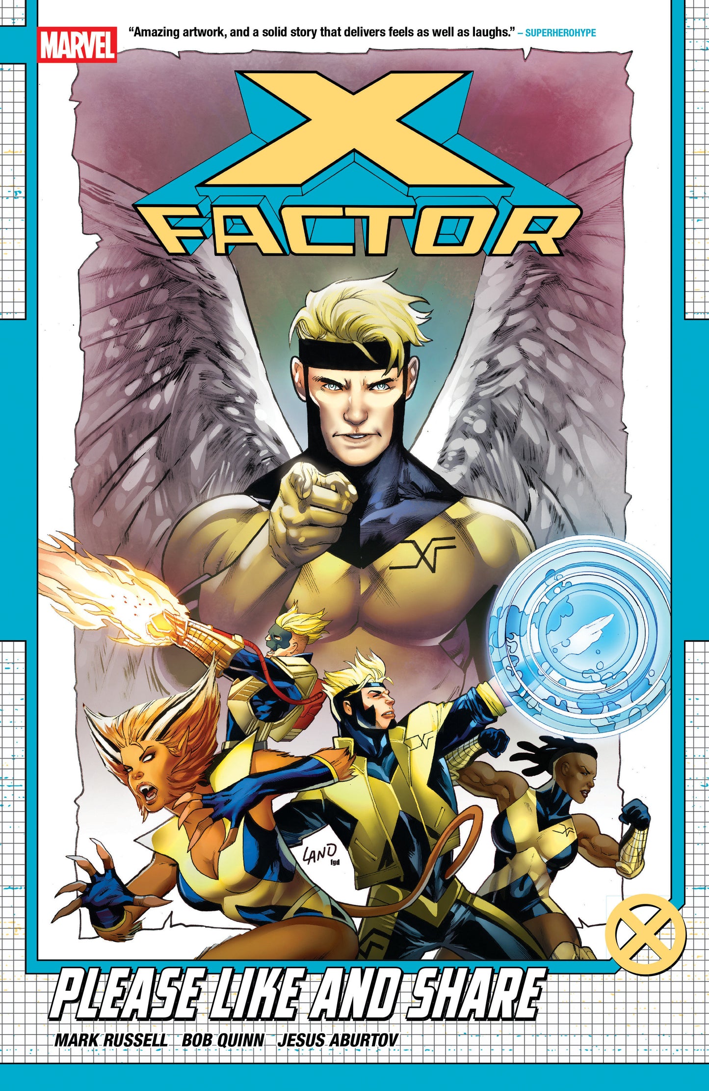 X-Factor by Mark Russell Volume 01 Please Like And Share