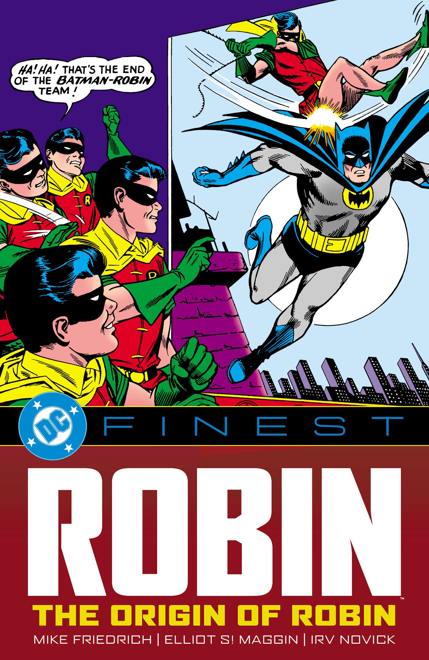 DC Finest Robin the Origin of Robin