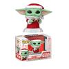 Pop Holiday Mandalorian Grogu with Holiday Cookies