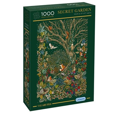 Art File Collection: Secret Garden 1000pc Puzzle