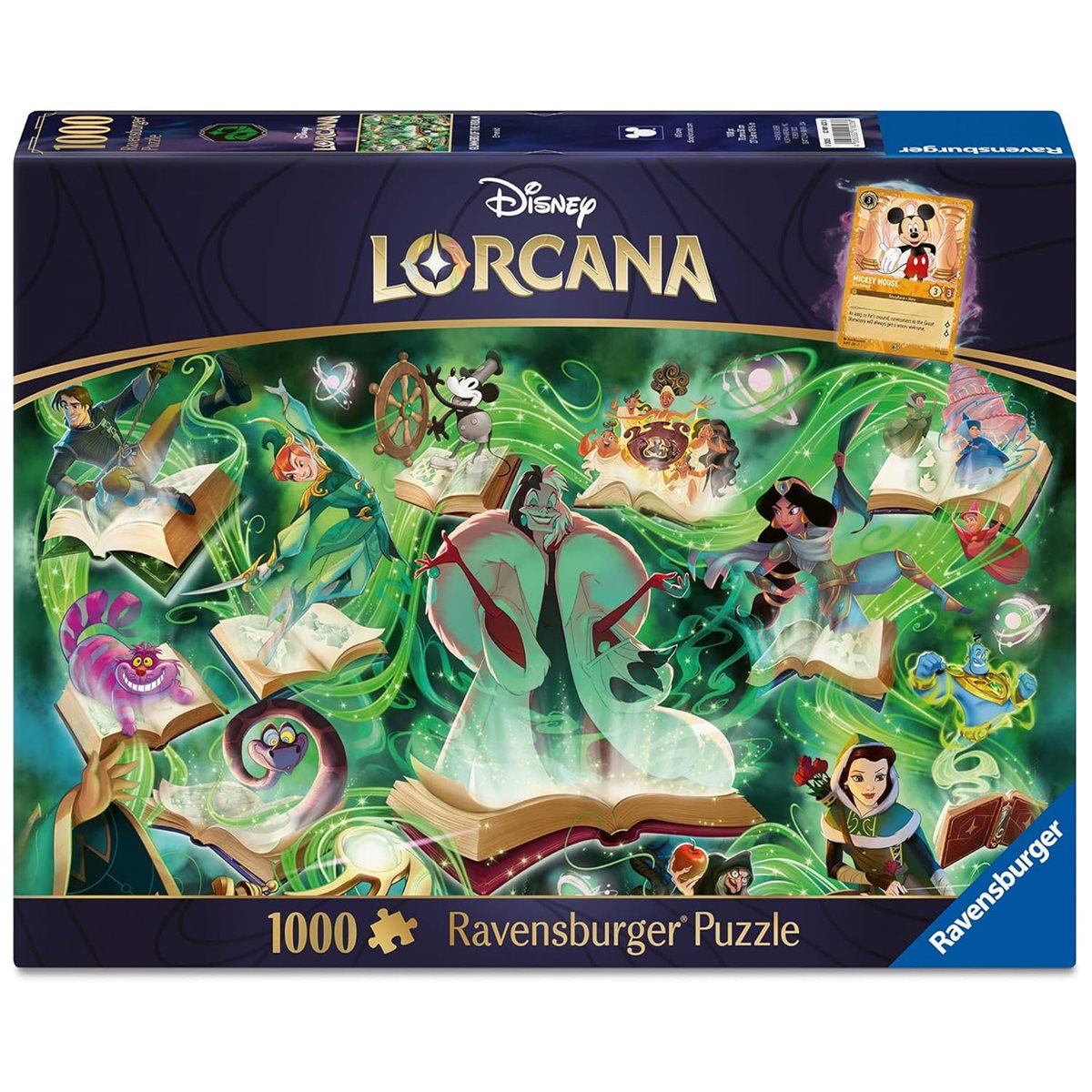 Emerald Glimmers of the Realm Lorcana 1000pc Puzzle
