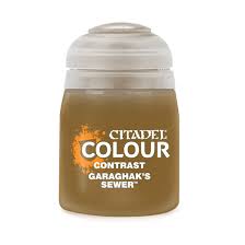 Citadel Paint Contrast Garaghak's Sewer