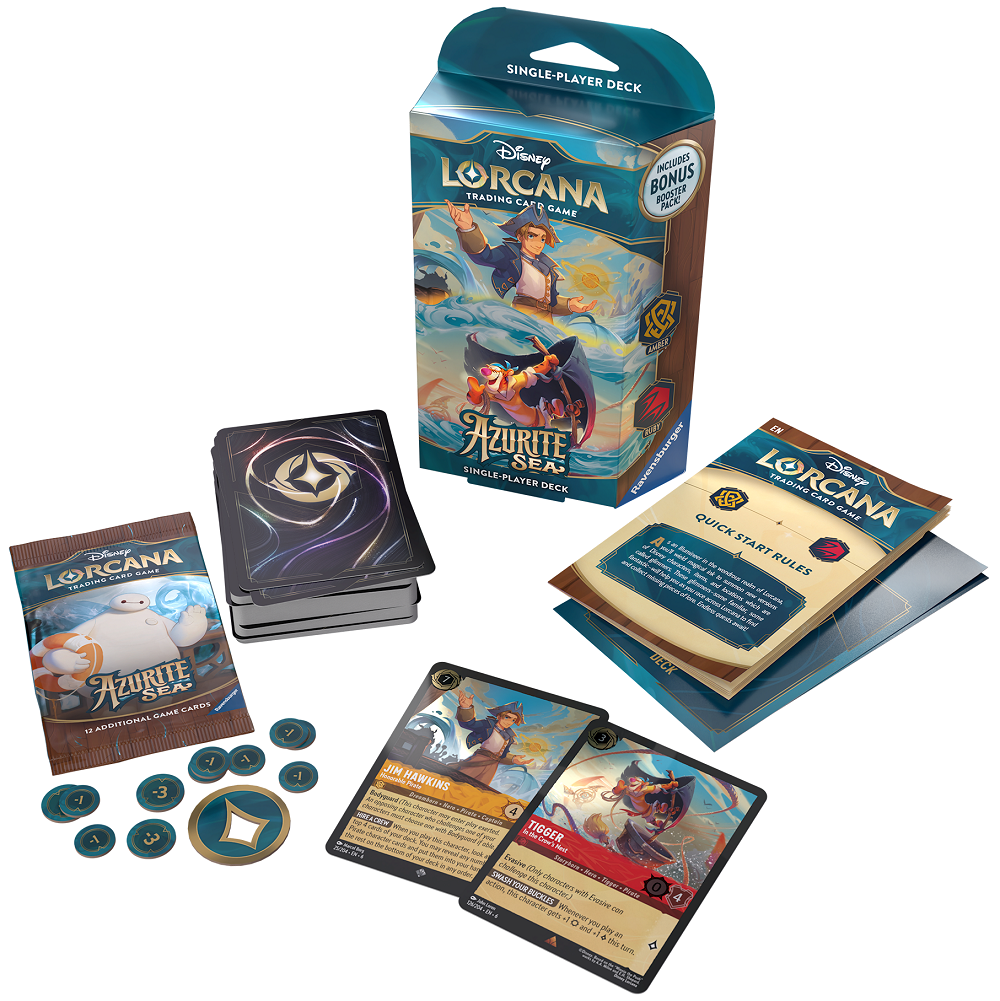 Lorcana Azurite Sea Starter Deck