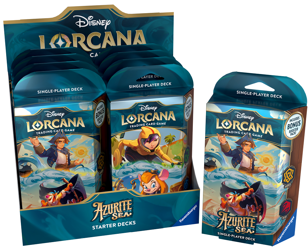 Lorcana Azurite Sea Starter Deck
