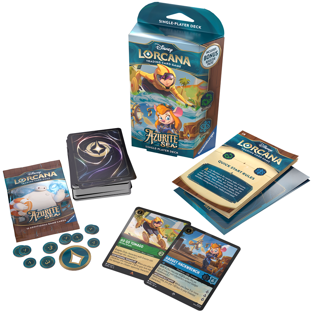 Lorcana Azurite Sea Starter Deck