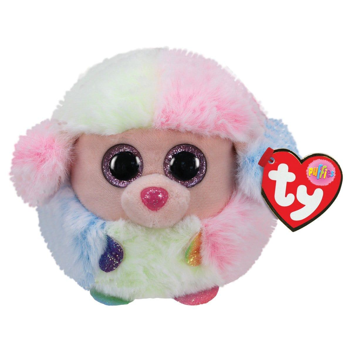 Rainbow Poodle Puffies