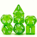 Forest Elemental 7pc Dice Set