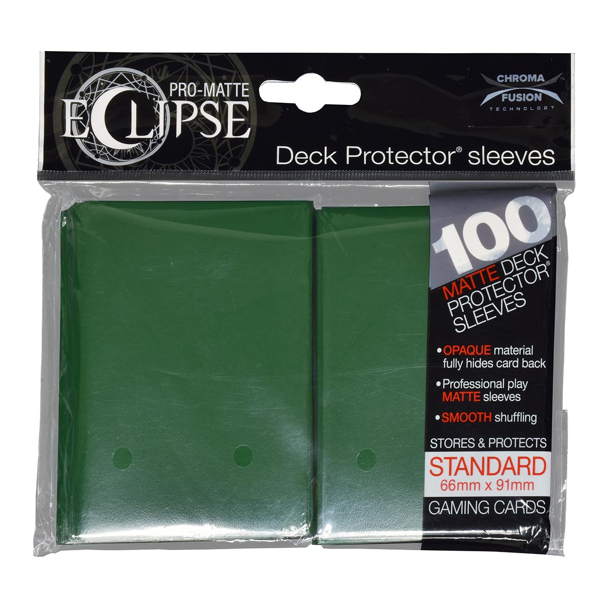 Eclipse Forest Green Sleeves 100ct