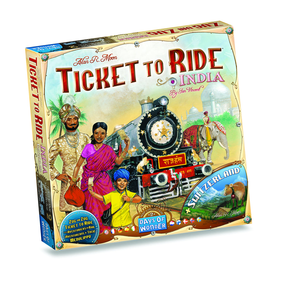 Ticket to Ride Map Collection 2 - India