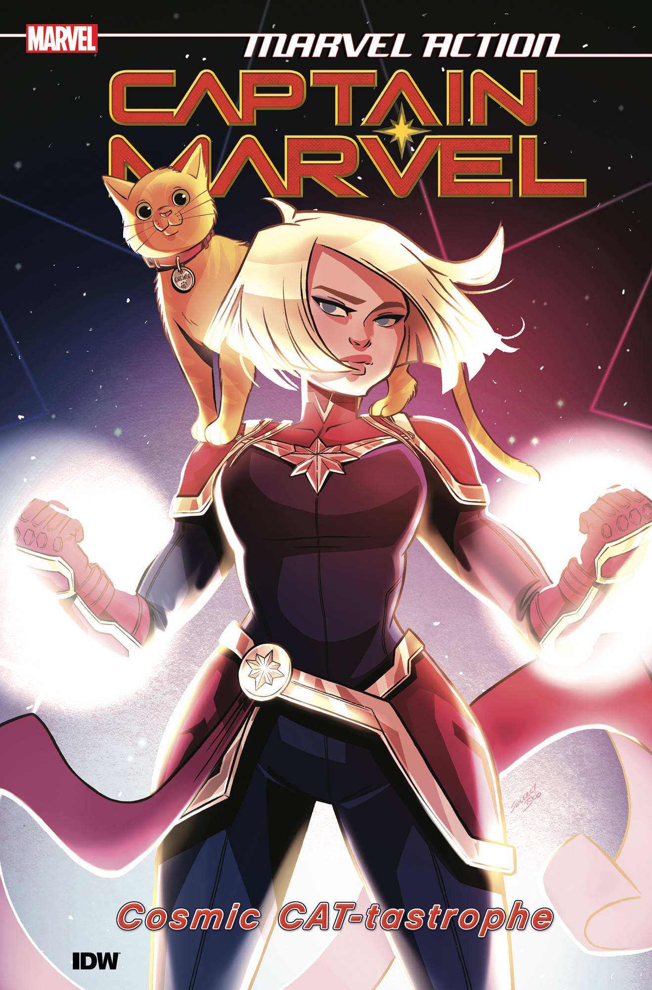 Marvel Action Captain Marvel Volume 01 Cat-tastrophe