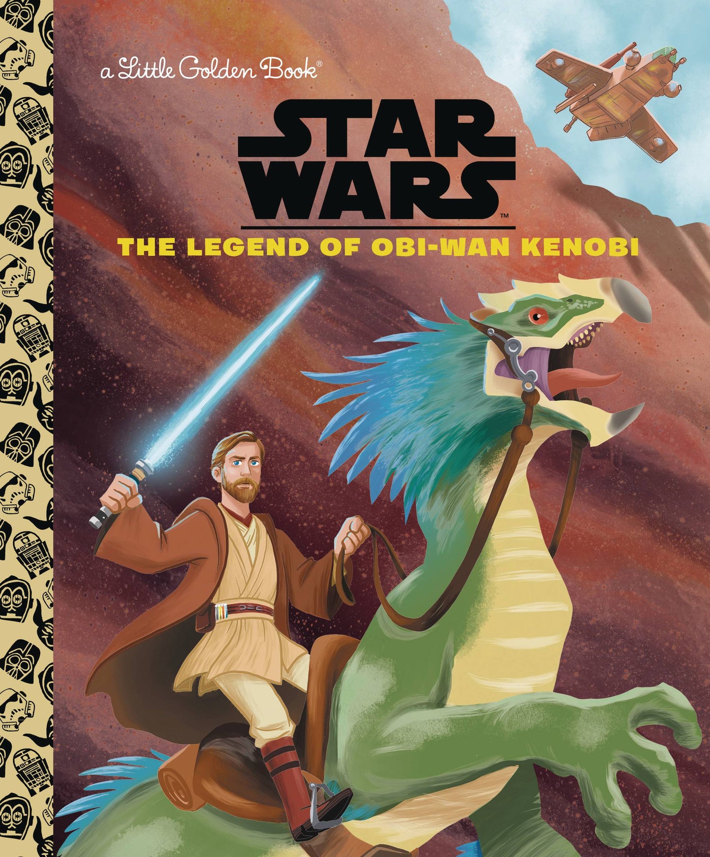 Little Golden Book Star Wars Legend of Obi-Wan Kenobi