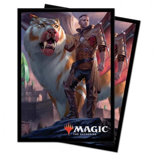 Magic the Gathering: Ikoria Lair of Behemoths Lukka, Coppercoat Outcast Sleeves